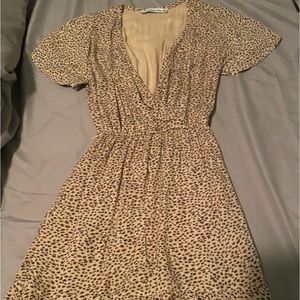Abercrombie leopard print dress